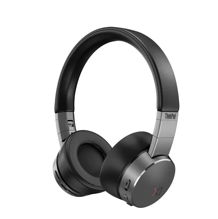 Auriculares Lenovo ThinkPad X1 Inalámbrico Sobre 4XD0U47635 la cabeza Estéreo – Negro – Binaural – Supra-aural – Bluetooth – Cancelación de ruido THINKPAD X1 ACTIVE NOISECANCELLATION HEADPHONES - Imagen 5