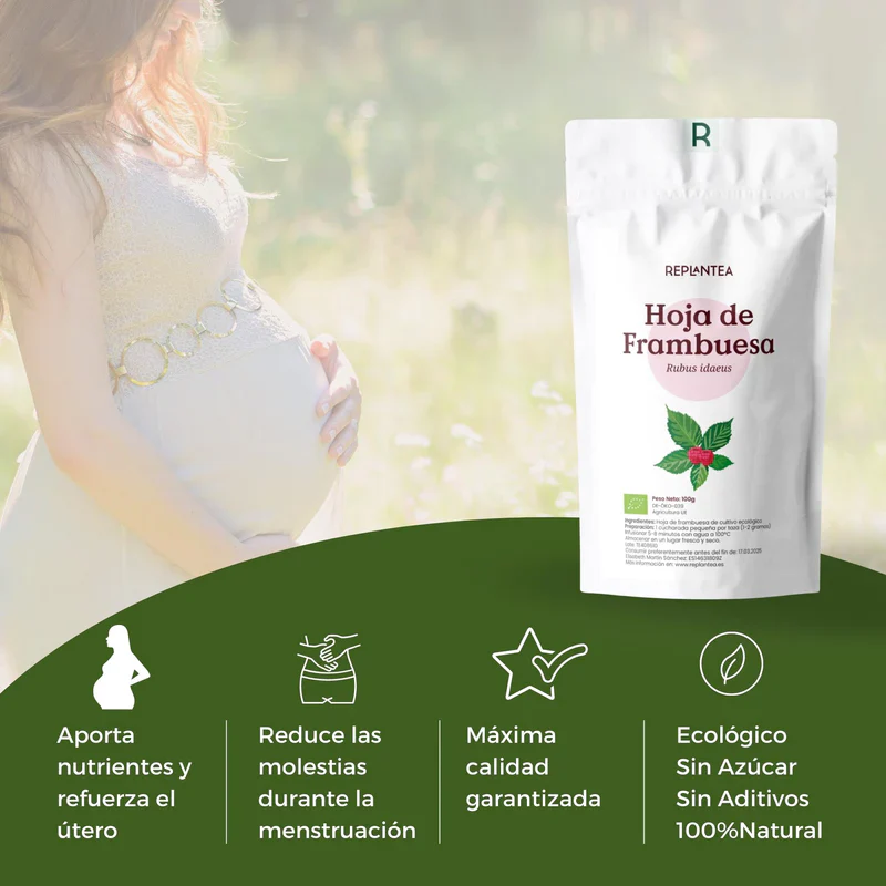 Infusión de Hoja de Frambuesa Ecológica 100g - Imagen 3