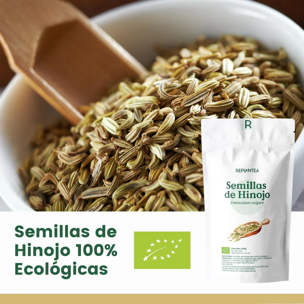 Infusión de Semillas de Hinojo Ecológicas 200g - Imagen 4