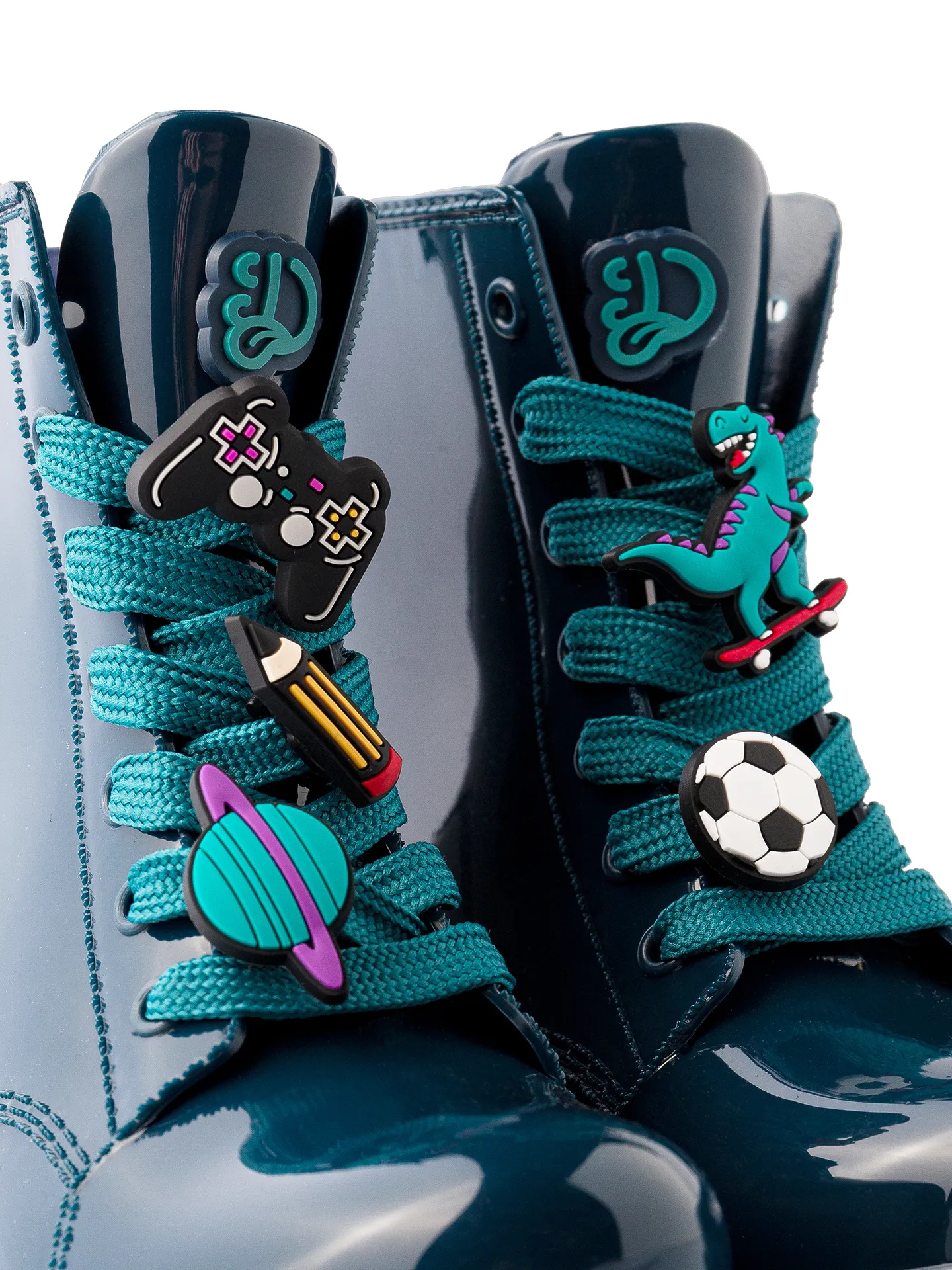 Abalorios alegres para cordones Hora del juego, 5 unidades