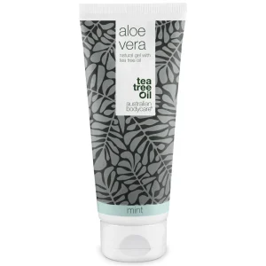 200 ml Gel Aloe Vera Menta — Gel hidratante y refrescante con mentol para piel seca, irritada y quemada por el sol