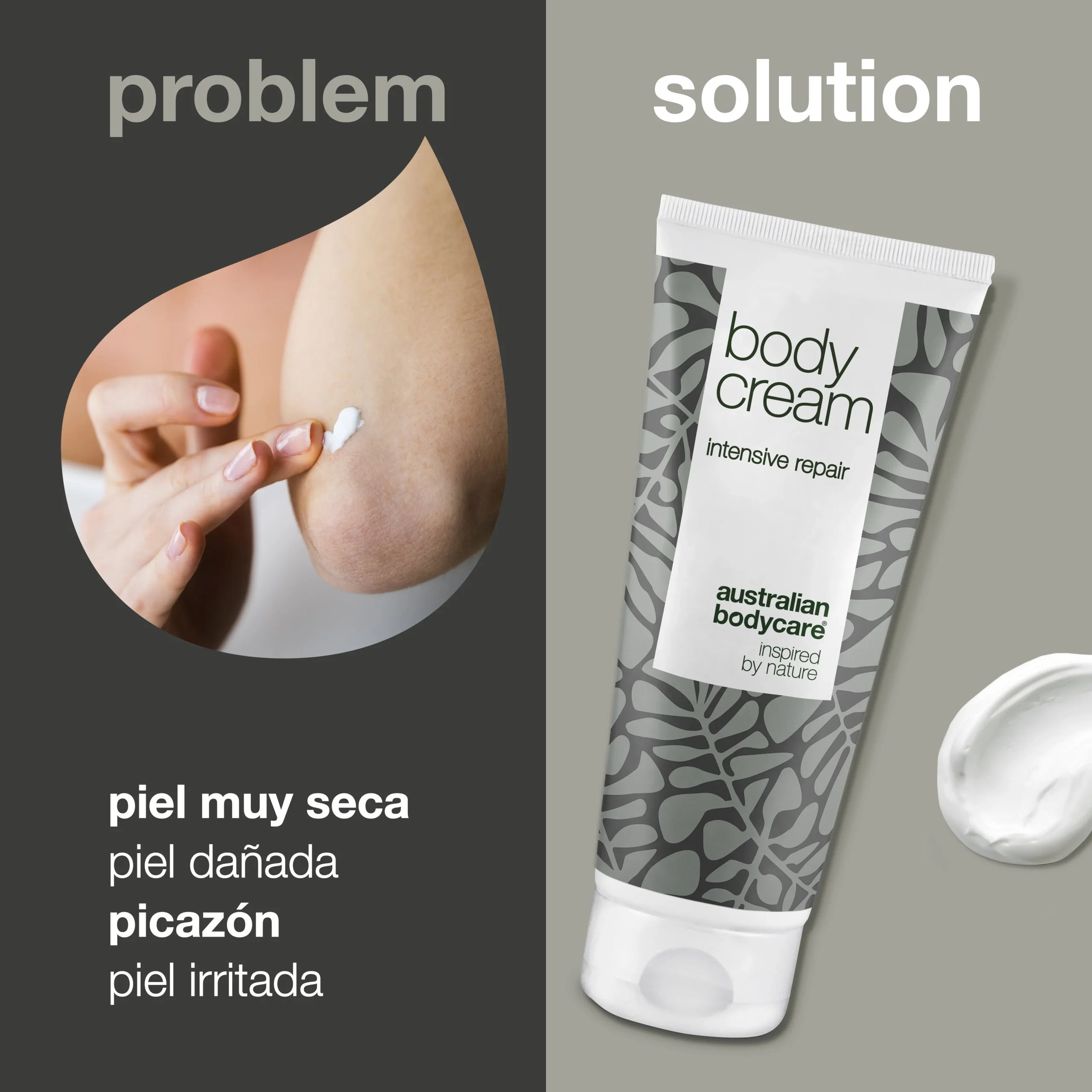 Crema Corporal para pieles muy secas — Crema hidratante intensiva para pieles muy secas y dañadas.