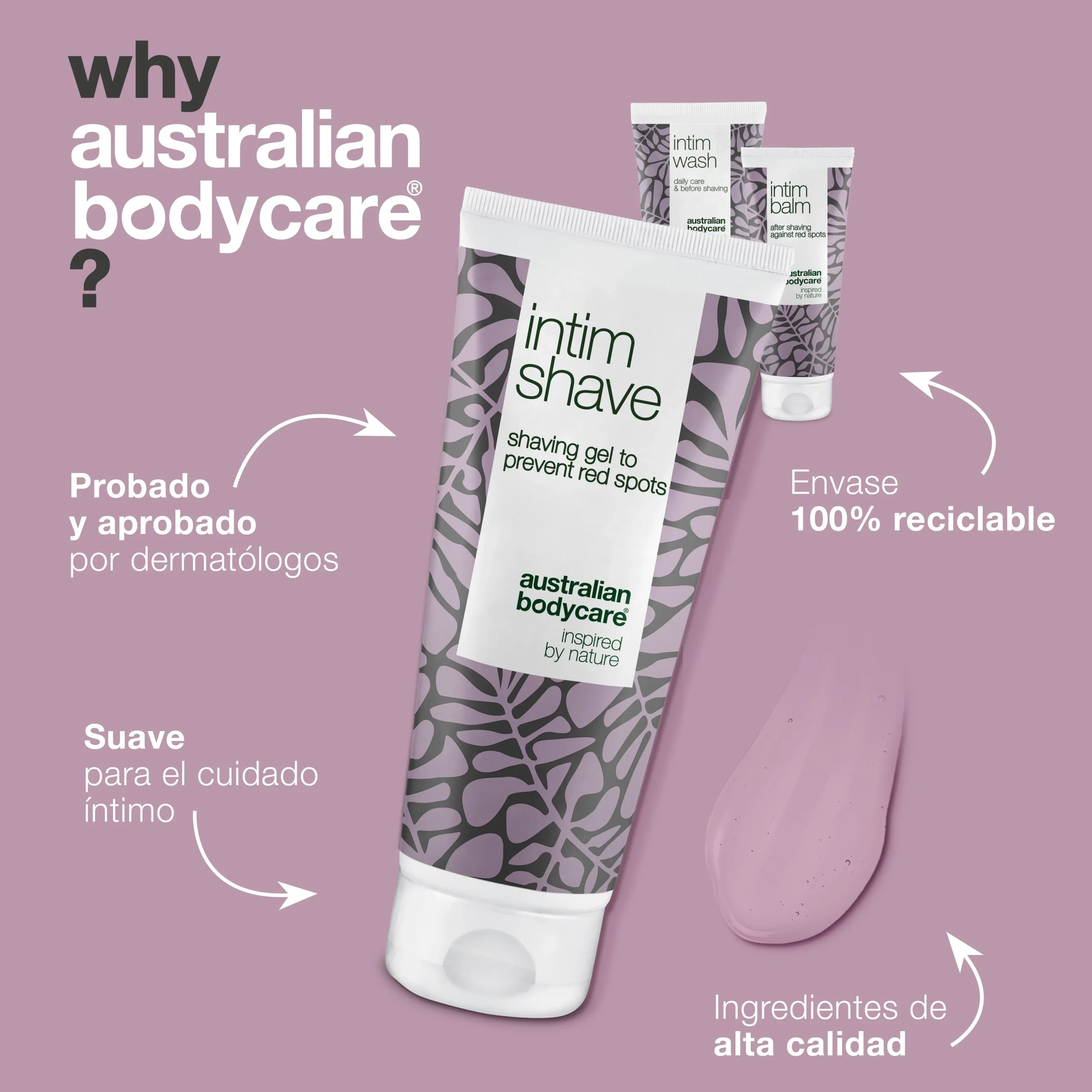 3 productos para el afeitado íntimo — 3 productos para la prevención de pelos encarnados, quemaduras de la maquinilla de afeitar y manchas rojas después del afeitado - Imagen 4