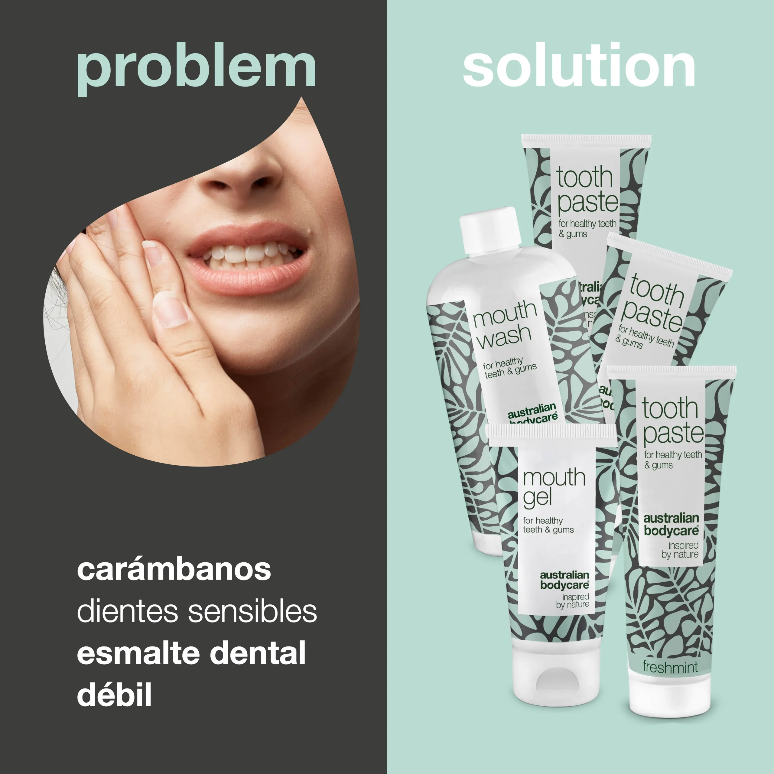 Pack de Cuidado para Sensibilidad Dental — Alivio de las Sensaciones de Calor y Frío en tu Boca