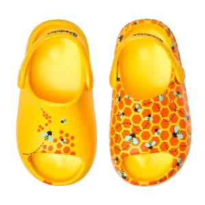 Zuecos chunky infantiles alegres Abejitas