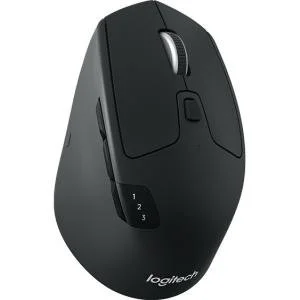 Logitech 910-004790 M720 Mouse – Frecuencia Bluetooth/Radio – USB – Óptico – 7 Botón(es) – Negro Solamente – Inalámbrico – 1000 dpi – Rueda inclinable – Diestro MOUSE M720 TRIATHLONMULTIDISPOSITIVO