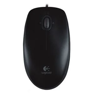 Logitech M100 Mouse – USB – Óptico – 3 Botón(es) – Negro – 1 – Cable – 1000 dpi – Rueda 910-001601 de desplazamiento – Simétrico MOUSE M100-GREY-USB-N/A-AMR-403HANGTAB BOX M100
