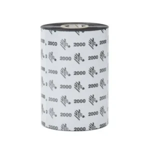 Cinta Zebra 2000 Negro, 60mm x 450m 02000BK06045 para TTP 7000 FORM 2000 TABLETOP