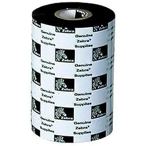 Cinta Zebra 02000BK10245 con Cera ZipShip 2000, 102mm x 450m 2000 TABLETOP