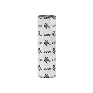 ZEBRA 03200GS11007 RIBBON CERA RESINA110mmx74m (4.33inx242ft), 3200; High Performance, 12mm (0.5in) core, Desktop RIBBON CERA RESINA 110MMX 4.33INX242FT 3200 HIGH PERFORMANCE