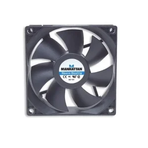 VENTILADOR FUENTE Manhattan 700320 DE PODER 80MM 4 PINES GABINETE CPU 80MM 4 PINES GABINETE CPU