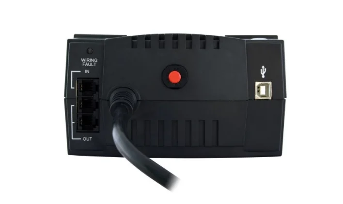 UPS Standby CyberPower Standby CP425SLG – 425VA/255W – De Escritorio – 8Hora(s) Recharge – 2Minuto(s) Stand-by – 110 V AC Entrada – 120 V AC Salida – 8 x NEMA 5-15R Receptacle(s) – USB NOBREAK UPS CP425425VA/255W.STANBY.8CONT.USB/RJ11.12