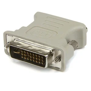 StarTech.com DVIVGAMF Adaptador Conversor DVI-I a VGA, DVI-I Macho – DB15 Hembra, Blanco VGA HD15 BLANCO .