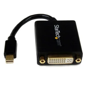 StarTech.com Adaptador Mini DisplayPort Macho – DVI-D Hembra, Negro MINI DISPLAYPORT A DVI .