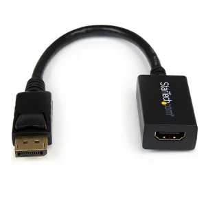 StarTech.com Adaptador DisplayPort a HDMI – Conversor DP2HDMI2 de Video DP 1.2 a HDMI 1080p – Cable Adaptador Pasivo Dongle DP a HDMI para Monitor – Negro ADAPTADOR CONVERTIDOR VIDEODISPLAYPORT A HDMI DP PASIVO