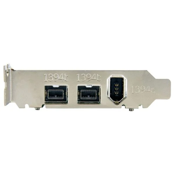 StarTech.com Adaptador Tarjeta FireWire PCI-Express Bajo Perfil PEX1394B3LP de 2 Puertos F/W 800 y 1 Puerto F/W 400 – 3 Total puerto(s) FireWire – 1 Puerto(s) Firewire 400 – 2 Puerto(s) Firewire 800 – PC, Mac, Linux ADAPTADOR TARJETA PCI EXPRESSFIREWIRE PERFIL BAJO 3 PUERTOS . - Imagen 3