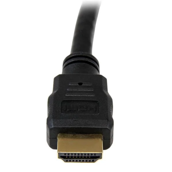 StarTech.com Cable HDMI HDMM10 de 3m – Cable HDMI de Alta Velocidad con Ethernet de 4K – Video UHD de 4K a 30Hz – Cable HDMI 1.4 Ultra HD – Cable for Reproductor Blu-ray, HDTV, Reproductor DVD, Receptor estéreo, Proyector, Dispositivo de audio/vídeo, TV, Consola de juegos, Grabador de vídeo digital, Portátil, Apple TV – 10.2Gbit/s – Admite hasta4096 x 2160 – Apantallado – Oro Conector chapado – Oro Contacto chapado – 30 AWG – Negro CABLE HDMI DE ALTA VELOCIDAD3M 2X HDMI MACHO COLOR NEGRO