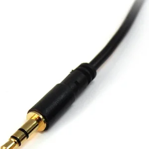 Cable Startech.com 3.5mm Macho – 3.5mm Macho, 4.5 Metros, Negro MINI JACK MU15MMS DE 3.5MM MACHO A MACHO.