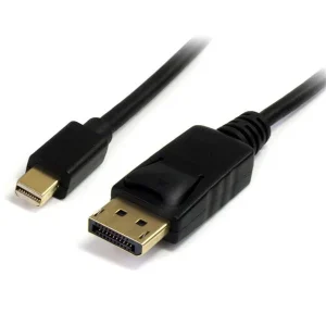StarTech.com MDP2DPMM3 Cable Mini DisplayPort Macho – DisplayPort Macho, 91cm, Negro DISPLAYPORT 1.2 4K .
