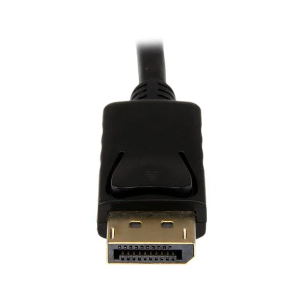 StarTech.com Cable DisplayPort a DVI DP2DVIMM6BS de 1.8m, 1080p, Cable Adaptador Conversor Activo DisplayPort a DVI-D, Cable para Monitor DP 1.2 a DVI – Cable for Dispositivo de Vídeo, TV, Portátil, Monitor, Proyector, Tarjeta gráfica, Workstation, Base de conexión – Admite hasta1920 x 1200 – Negro CABLE DE 1.8M ADAPTADOR ACTIVOEXTERNO DISPLAYPORT A DVI .