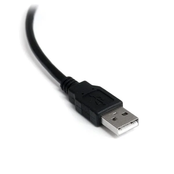 StarTech.com Cable adaptador USB a 1 puerto serial RS232 ICUSB2321FIS con FTDI y aislamiento óptico – Negro CABLE ADAPTADOR USB A 1 PUERTOSERIAL RS232 FTDI AISLAMIENTO
