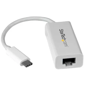 StarTech.com Adaptador US1GC30W de Red Gigabit USB-C – USB 3.1, Gen1, 5 Gbps, Blanco BLANCO 5GBPS USB 3.1 GEN 1