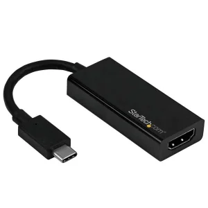 StarTech.com Adaptador Convertidor Gráfico USB-C a HDMI 4K60Hz – Dongle USB Tipo C Inventario Limitado – Vea Dispositivo Similar W – Negro ADAPTADOR USB-C A HDMI 4K60HZ CONVERTIDOR USB TYPE C