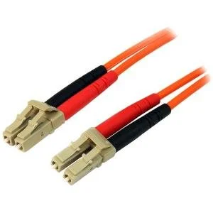 Cable 50FIBLCLC3 Fibra Óptica OM2 LC Macho – LC Macho, 3 Metros, Naranja FIBRA OPTICA LC LC 50/125 PATCH .