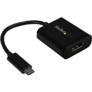 StarTech.com CDP2DP Adaptador Externo USB-C Macho – DisplayPort 4K Hembra, Negro CONVERTIDOR USB TYPE-C A DP