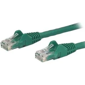 StarTech.com Cable N6PATCH1GN de Red de 30cm Verde Cat6 UTP Ethernet Gigabit RJ45 sin Enganches – Cable for Dispositivo de red, Workstation, Hub, Servidor, Panel de conexión, Conmutador de red, Panel de distribución, Enchufe de pared, Teléfono IP – 10Gbit/s – Cable de conexión – Oro Conector chapado – CMG – 24 AWG – Verde CABLE RED DE 30CM VERDE CAT6 EETHERNET GIGABIT SIN ENGANCHES