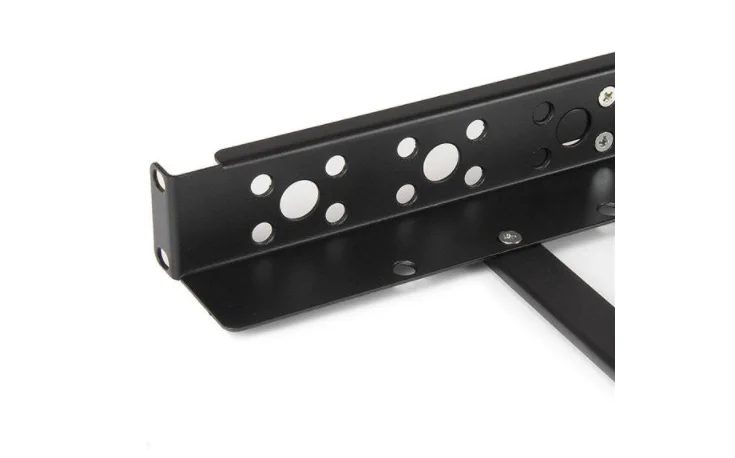 StarTech.com Rieles Ajustables UNIRAILS1U para Rack 19″, 1U, hasta 25Kg, Negro .