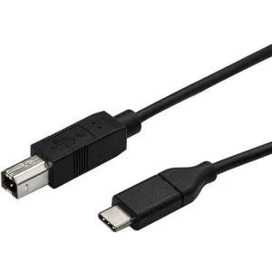 StarTech.com Cable USB-C Macho – USB-B Macho USB2CB3M para Impresora, 3 Metros, Negro PRESORA USB TIPO C A USB B