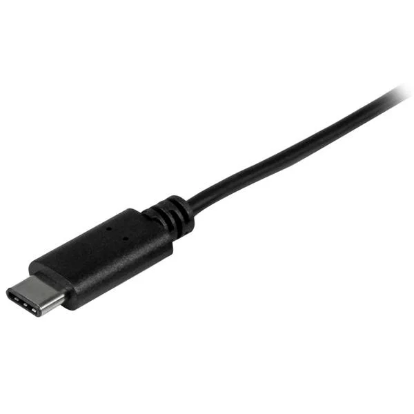 StarTech.com Cable Adaptador USB2CUB50CM de 50cm USB-C a Micro USB-B – USB 2.0 – Cable for Portátil, Smartphone, Cargador portátil, Cargador de pared, Cargador de automóvil, Computador, Disco duro externo – 480Mbit/s – Níquel Conector chapado – 22/30 AWG – Negro CABLE ADAPTADOR DE 50CM USB-C AMICRO USB-B – USB 2.0