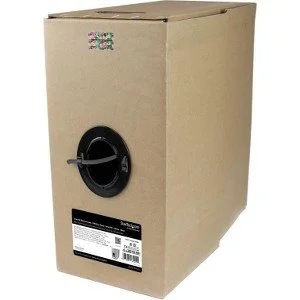 Bobina WIR6CMRBK de Cable Cat6, 305m, Negro RED CAT6 SOLIDO CMR NEGRO