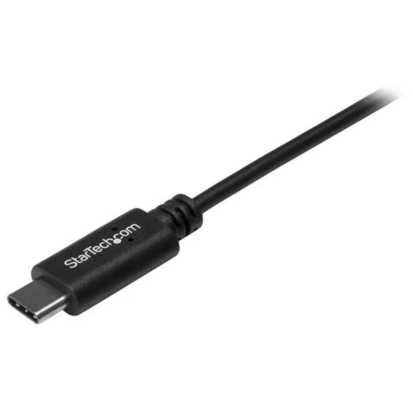 StarTech.com Cable Adaptador USB2AC4M de 4m USB-C a USB-A – USB 2.0 – Certificado – Cable Cargador – Cable for Cargador de automóvil, Smartphone, Computador, Cargador de pared – 480Mbit/s – Níquel Conector chapado – 24/26 AWG – Negro CABLE ADAPTADOR DE 4M USB-C AUSB-A USB 2.0 CABLE CARGADOR
