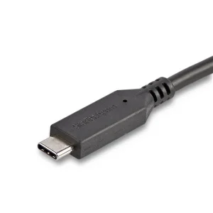 StarTech.com Cable 1.8m USB-C a Mini DisplayPort – 4K 60Hz – Black – Adaptador USB 3.1 Tipo C a mDP – Cable for Chromebook, Monitor, iMac, Portátil, MacBook, Dispositivo CDP2MDPMM6B de audio/vídeo, TV – Admite hasta3840 x 2160 – Negro CABLE ADAPTADOR 1.8M USB-CA MINI DISPLAYPORT 4K60 NEGRO
