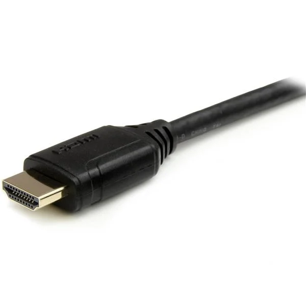 StarTech.com Cable HDMI premium HDMM2MP de alta velocidad con Ethernet – 4K 60Hz – 2m – Cable HDMI Certificado Premium – Cable for Dispositivo de audio/vídeo, Sistema de teatro en casa – 18Gbit/s – Admite hasta3840 x 2160 – Apantallado – Oro Conector chapado – 30 AWG – Negro CABLE 2M HDMI PREMIUM DE ALTACABLE 2M HDMI PREMIUM DE ALTA