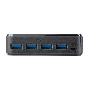 StarTech.com Switch Conmutador USB 3.0 4×4 HBS304A24A para Compartir Dispositivos Periféricos – 5Gbps – 8 Total USB Port(s) – 8 USB 3.0 Port(s) SWITCH CONMUTADOR USB 3.04X4 PARA COMPARTIR PERIFERICOS