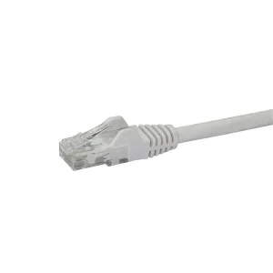 StarTech.com N6PATC1MWH Cable Patch Cat6 UTP sin Enganches RJ-45 Macho – RJ-45 Macho, 1 Metro, Blanco CAT6 SNAGLESS BLANCO RJ45