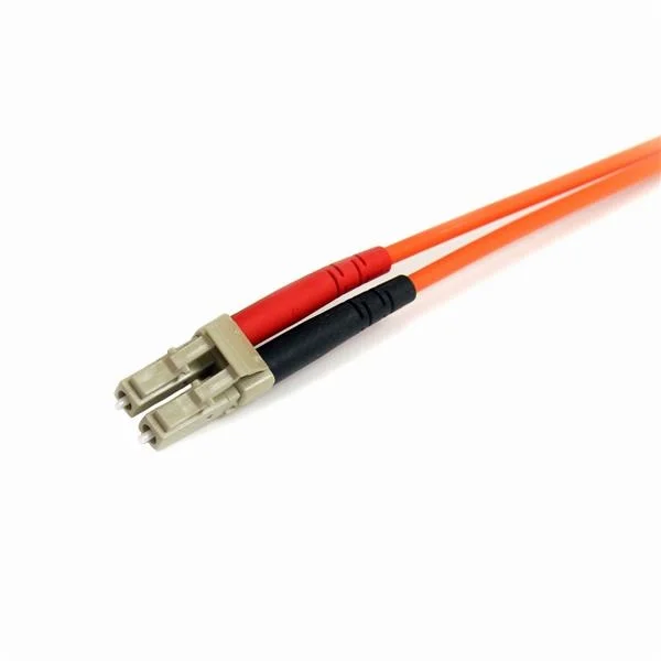 StarTech.com Cable Adaptador FIBLCST2 de Red de 2m Multimodo Dúplex Fibra Óptica LC-ST 62.5/125 – Patch Duplex – Cable for Dispositivo de red – 10Gbit/s – Cable de conexión – LSZH – 62.5/125 µm – Naranja CABLE 2M PATCH FIBRA DUPLEXMULTIMODO 62.5/125 LC A ST