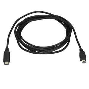 StarTech.com USB2CMB2M Cable USB C Macho – Mini-USB B Macho, 2 Metros, Negro BID ID 25847