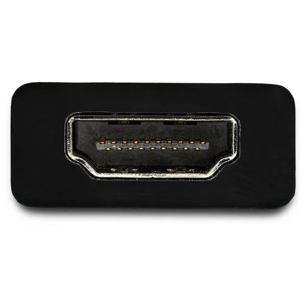 StarTech.com CDP2HD4K60H Adaptador USB-C Macho – HDMI Hembra, 10cm, Negro HDR 4K 60HZ NEGRO