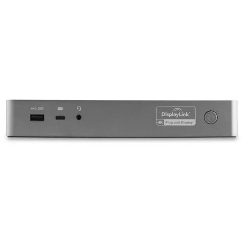 Docking Station – USB-C – USB 3.0 – HDMI – DisplayPort – Ethernet – 3.5mm – Suministra 100W LAPTOP USB-C USB-A PD 100W