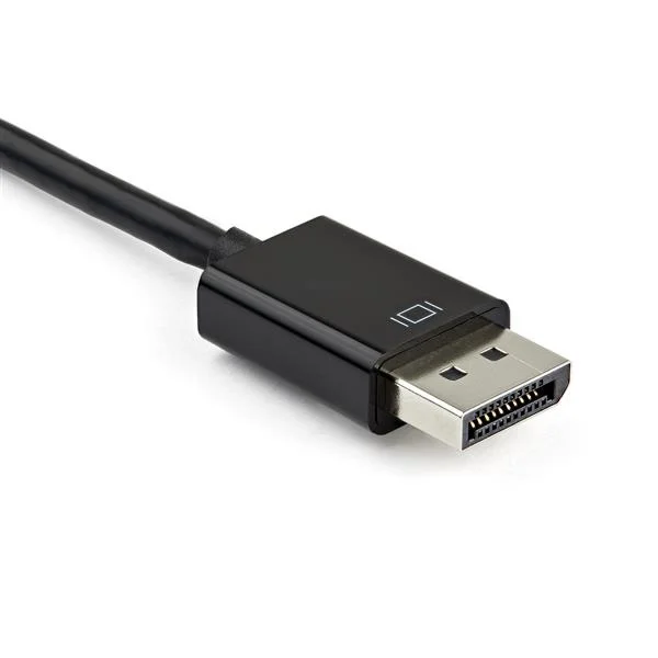 Adaptador StarTech.com DisplayPort Macho – HDMI + VGA Hembra, Negro 4K 60HZ – DP2VGAHD20 PARA MAC § WINDOWS