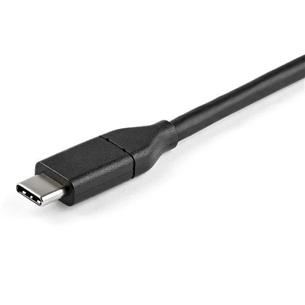 StarTech.com CDP2DP2MBD Cable DisplayPort Macho – USB C Macho, 2 Metros, Negro LAYPORT – 2M – BIDIRECCIONAL – 8K