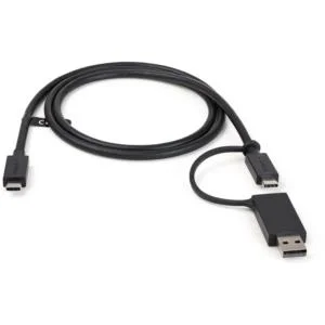 CABLE USB TIPO C StarTech.com USBCCADP DE 1M CON ADA PTADOR USB-A PARA DOCKS HíBRIDAS