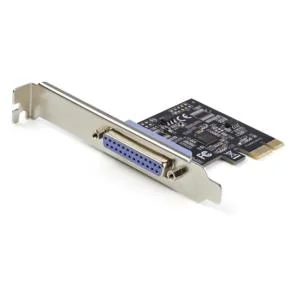 StarTech.com Tarjeta PCI Express PEX1P2 de 1 Puerto Paralelo – Adaptador PCIe a DB25 LPT – Controlador de Expansión de PC para Impresora, SPP/ECP – PCI Express 2.0 x1 – PC, Linux – 1 x Número de puertos paralelos externos TARJETA PCI EXPRESS 1 PUERTOPARALELO – PCIE A DB25 PARALELO/LPT