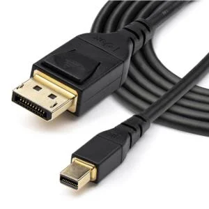 CABLE MINI DP A DISPLAYPORT 1 4 StarTech.com DP14MDPMM2MB DE 2M – 8K 60HZ CERTIFICADO VESA