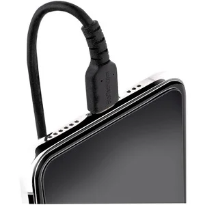 StarTech.com Cable 50cm USB-C a Lightning en Espiral RUSB2CLT50CMBC con Certificación MFi, Cable USB Tipo C en Espiral Negro de Carga para iPhone, USBC – Cable for Dispositivo móvil, iPhone, iPad Air, iPad, iPad mini, AirPods, Magic Keyboard, Magic Trackpad, Ratón Magic, Control remoto Siri, Estación de carga – 480Mbit/s – MFI – Apantallado – Níquel Conector chapado – 22/32 AWG – Negro CABLE 50CM USB-C LIGHTNING MFIEN ESPIRAL USB TIPO C IPHONE