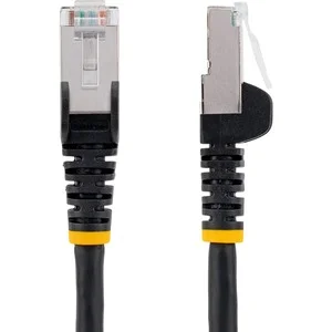 StarTech.com Cable NLBK-6F-CAT6A-PATCH de 1.8m de Red Ethernet CAT6a – Negro – LSZH – 10GbE – 500MHz – PoE++ de 100W – Snagless sin Pestillo – RJ-45 – S/FTP – Cable for Dispositivo de red – 10Gbit/s – Cable de conexión – Apantallado – Oro Contacto chapado – LSZH – 27 AWG – Negro CABLE 1.8M DE RED CAT6A NEGROSNAGLESS POE 100W RJ45